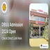 DBUU Admission 2024 Open; Check Direct Link Here